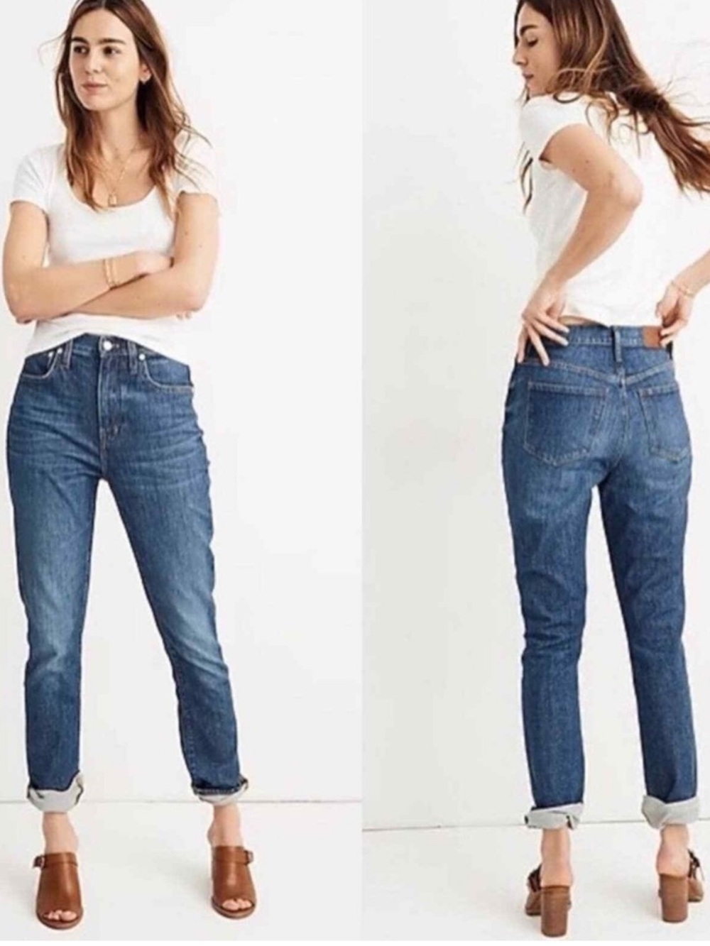 Madewell The High-Rise Slim Boyjean: Eco Edition Size 27